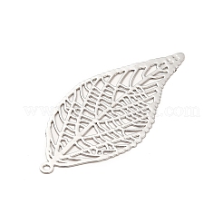 Rack Plating Brass Filigree Big Pendants&nbsp;KKC-K001-04P