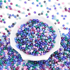6/0 Opaque Colours Glass Seed Beads&nbsp;SEED-N007-18D