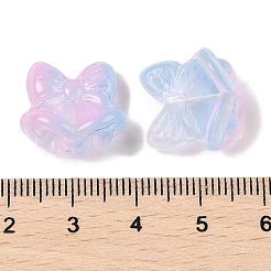 Transparent Spray Paint Glass Beads&nbsp;GLAA-Z011-06C