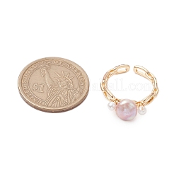Brass Cuff Rings for Women&nbsp;RJEW-JR00809