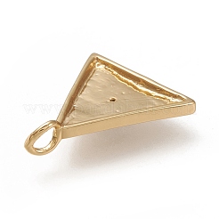 Brass Pendants&nbsp;ZIRC-L099-025G
