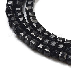 Natural Black Tourmaline Beads Strands&nbsp;G-H042-B21-01