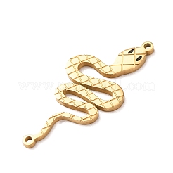 304 Stainless Steel Enamel Snake Links Connector Charms&nbsp;STAS-F367-06G