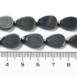 Natural Freshwater Shell Beads Strands with Enamel&nbsp;SHEL-D082-16A