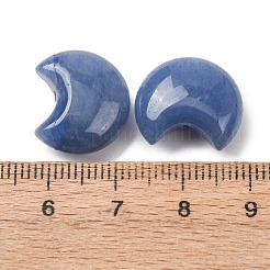 ナチュラルブルーアベンチュリンビーズ  染め＆加熱  三日月  16.5x14x8mm  穴：1.2mm&nbsp;G-Z156-A06