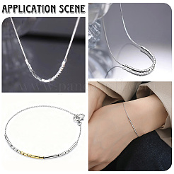 3500Pcs Brass Crimp Beads&nbsp;KK-PA0001-13S