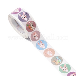8 Patterns Easter Theme Self Adhesive Paper Sticker Rolls&nbsp;DIY-C060-03G