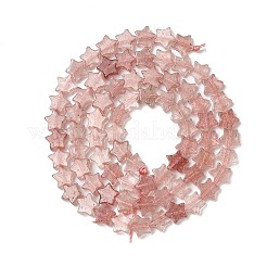 Natural Strawberry Quartz Beads Strands&nbsp;G-H087-C03-01