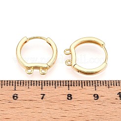 Brass Hoop Earring Finding&nbsp;KK-N261-60G