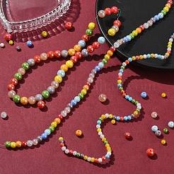 3Strands 3 Styles Electroplate Glass Beads Strands&nbsp;EGLA-CJ0001-27