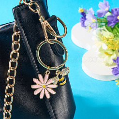 Alloy Enamel Keychains&nbsp;KEYC-TADJ00002