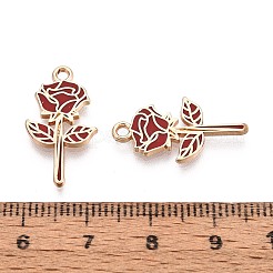 Alloy Enamel Pendants&nbsp;ENAM-T022-86A-G
