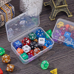 プラスチックビーズ収納ケース  直方体の  透明  9.4x6.4x2.6cm  12pc  カートン：20x15x10cm&nbsp;CON-BC0004-12C