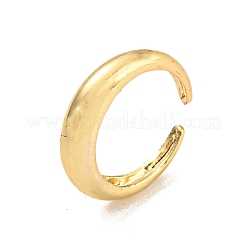 合金の調節可能なリング  女性のためのジュエリー  ゴールドカラー  1~9mm  内径：16~18.3mm  10個/セット&nbsp;RJEW-K260-02A-G