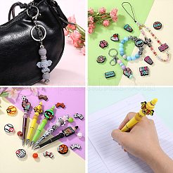 10Pcs Food Grade Eco-Friendly Silicone Focal Beads&nbsp;SIL-SZ0002-46G