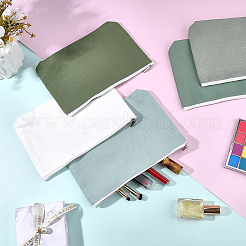 5Pcs 5 Colors Cloth Zipper Jewelry Bag Gift Pouches&nbsp;ABAG-WH0077-11C