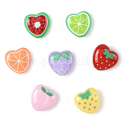 20Pcs 7 Styles Opaque Acrylic Beads&nbsp;MACR-FS0002-22