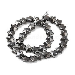 電気メッキガラスビーズセット  スター  フルメッキ  多面カット  ミックスカラー  13x13.5x5.5mm  穴：0.8mm  約36個/連  15.98''（40.6センチメートル）&nbsp;EGLA-V001-03