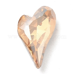 Pointed Back & Back Plated Glass Rhinestone Cabochons&nbsp;GLAA-B012-64