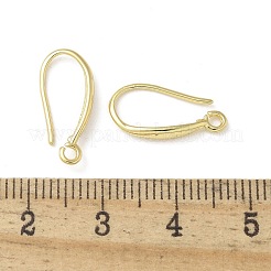 Brass Earring Hooks&nbsp;KK-A236-13G
