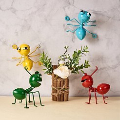 4Pcs Cute Insect for Hanging Wall&nbsp;JX172A
