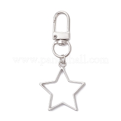 Alloy Star Pendant Decorations&nbsp;HJEW-JM04174