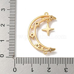 Brass Micro Pave Clear Cubic Zirconia Pendants&nbsp;KK-K378-01G-01