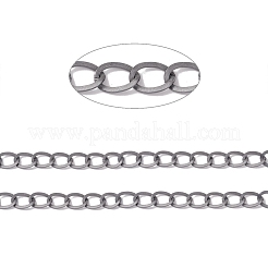 Oval Oxidation Aluminum Curb Chains&nbsp;CHA-G001-02P
