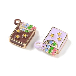 Alloy Enamel Pendants&nbsp;AL-CBAEAA8-09