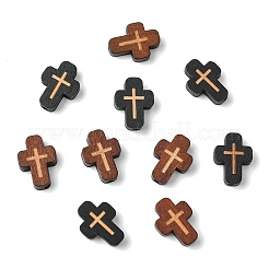 40Pcs 2 Colors Natural Wood Beads&nbsp;WOOD-CJ0002-61
