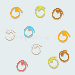 60Pcs 6 Colors Plastic Knittings Tool&nbsp;DIY-CP0012-73
