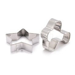 Non-Tarnish Stainless Steel The Universe Series Shape Cookie Candy Food Cutters Molds&nbsp;DIY-H142-01P