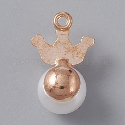 Resin Imitation Pearl Pendants&nbsp;FIND-TAC0002-041D