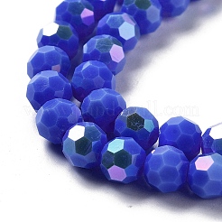 Opaque Glass Beads Strands&nbsp;EGLA-A035-P6mm-L07