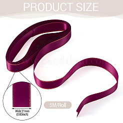 5M Polyester Gold Edged Satin Ribbon&nbsp;OCOR-TADJ0001-05C