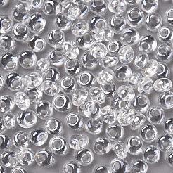 TOHO差し玉ビーズ  日本製シードビーズ  （101)つの透明な光沢  4.5x4x3mm  穴：1.2mm  約450 G /袋&nbsp;SEED-TM04-101