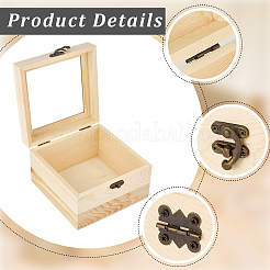 Wooden Storage Boxes&nbsp;WOCR-CL0001-01A