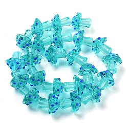 Handmade Lampwork Bumpy Beads Strands&nbsp;LAMP-A004-06A