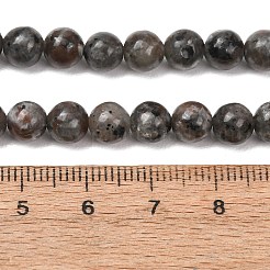 Natural Fluorescent Syenite Rock(Glow under UV Light) Beads Strands&nbsp;GG-NH0012-A01-6mm