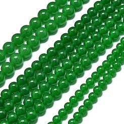 Natural Malaysia Jade Beads Strands&nbsp;G-L645-C01-14mm-17