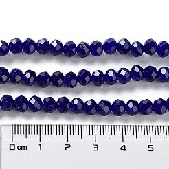 Baking Paint Imitation Jade Glass Bead Strands&nbsp;DGLA-A034-J6MM-A33