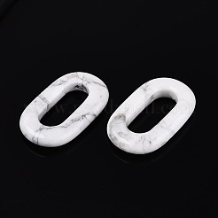 Natural Howlite Pendants&nbsp;G-Q601-12B