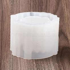 DIY 3D クリスタル クラスター キャンドル ホルダー シリコン型  灰皿金型  貯蔵型  ホワイト  84x76x58mm  内径：70x64.5mm&nbsp;DIY-C066-01