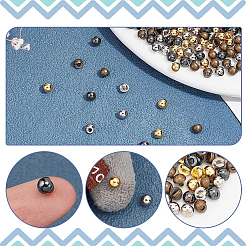 200Pcs 4 Colors Mini Alloy Shank Buttons Sets&nbsp;BUTT-NB0001-60