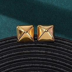304 Stainless Steel Stud Earrings&nbsp;EJEW-D331-01G