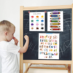 Rectangle with Face Pattern Paper&nbsp;DIY-WH0349-119-043