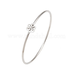 304 Stainless Steel Bangles for Women&nbsp;BJEW-N040-01D-P