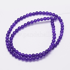 Natural Malaysia Jade Bead Strands&nbsp;X-G-A146-4mm-A01