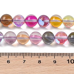 Electroplated Synthetic Moonstone Beads Strands&nbsp;G-C131-A01-02
