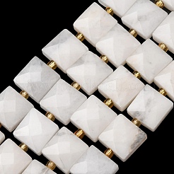 Natural White Jade Beads Strands&nbsp;G-F839-A22-01